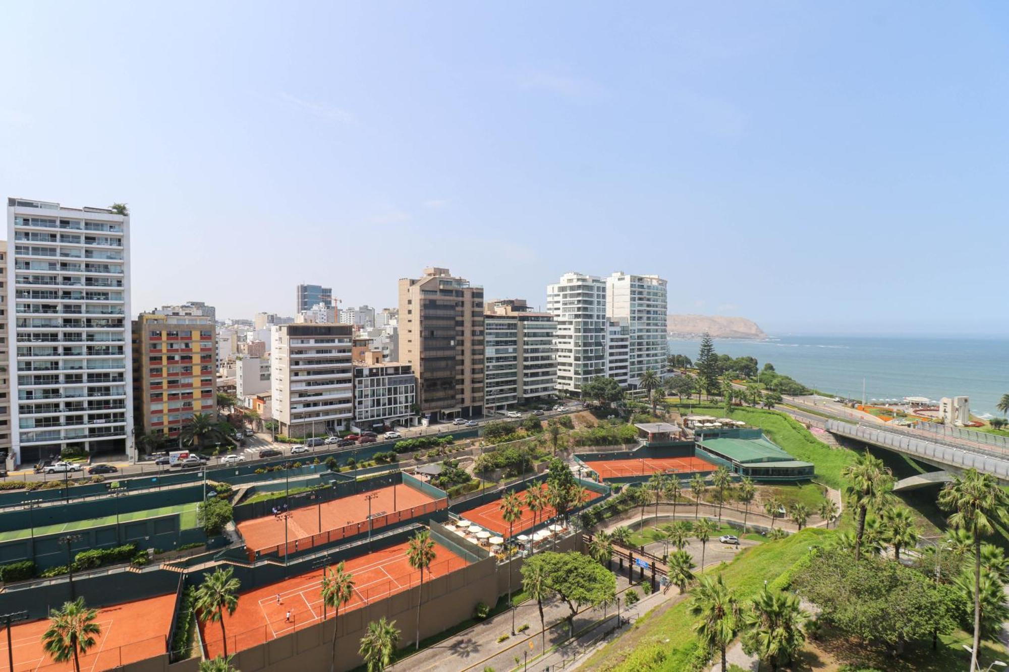 Appartamento Stylish 3Br With Ocean View Distretto di Distretto di Lima Esterno foto